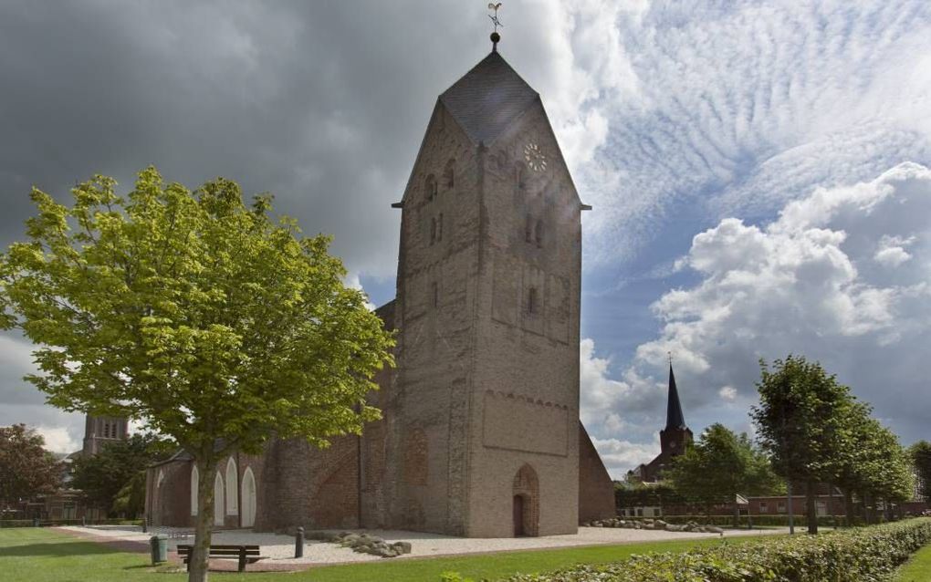 De Walfriduskerk in Bedum. Beeld Sjaak Verboom