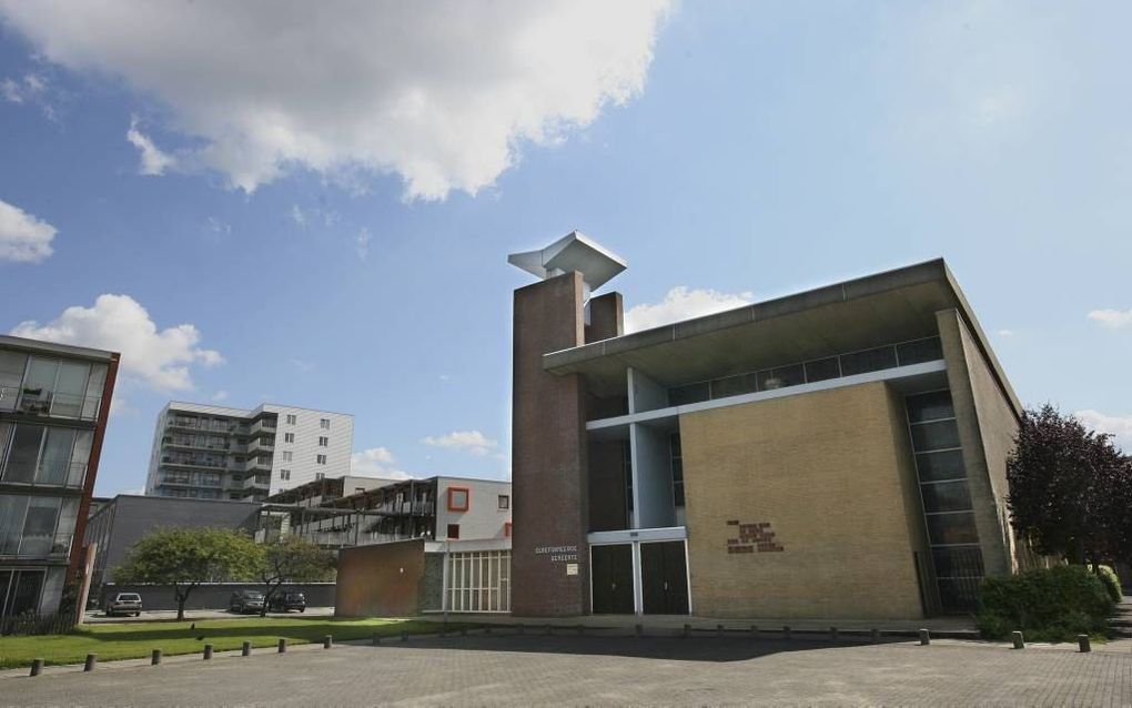 De Magnalia Dei kerk van de gereformeerde gemeente in Groningen. Beeld RD, Anton Dommerholt