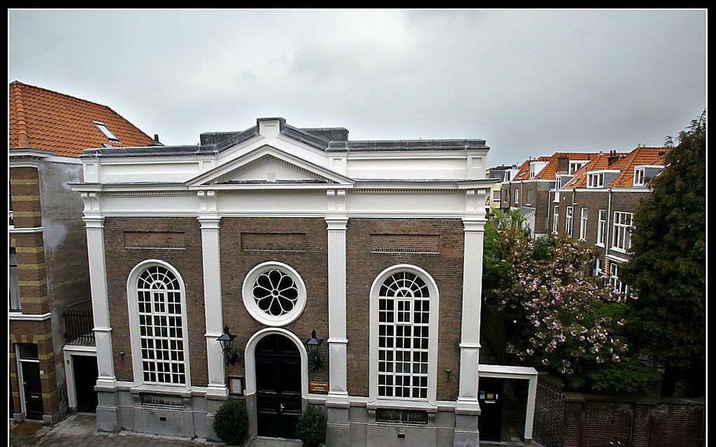 De Vredeskapel (foto) en de Kruispuntkerk sluiten volgende maand. Beeld RD, Henk Visscher