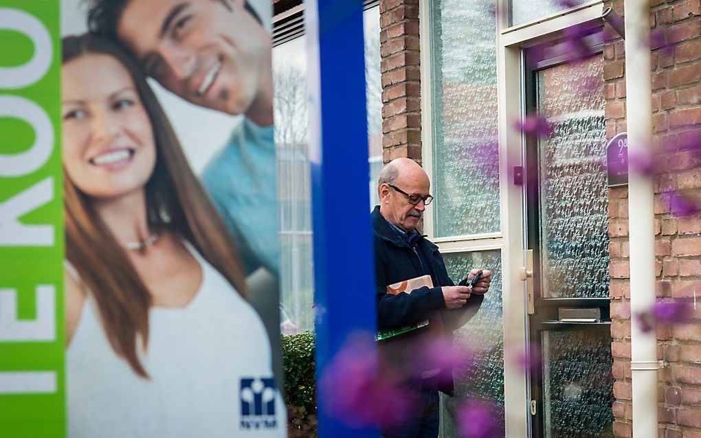 Ook de Rabobank rekent er nu op dat de huizenprijzen dit jaar zullen stijgen. beeld ANP