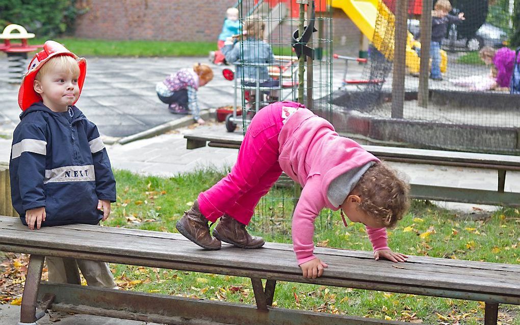 Ouders zeggen op een doordeweekse dag gemiddeld 
27 keer nee tegen hun kinderen. beeld ANP