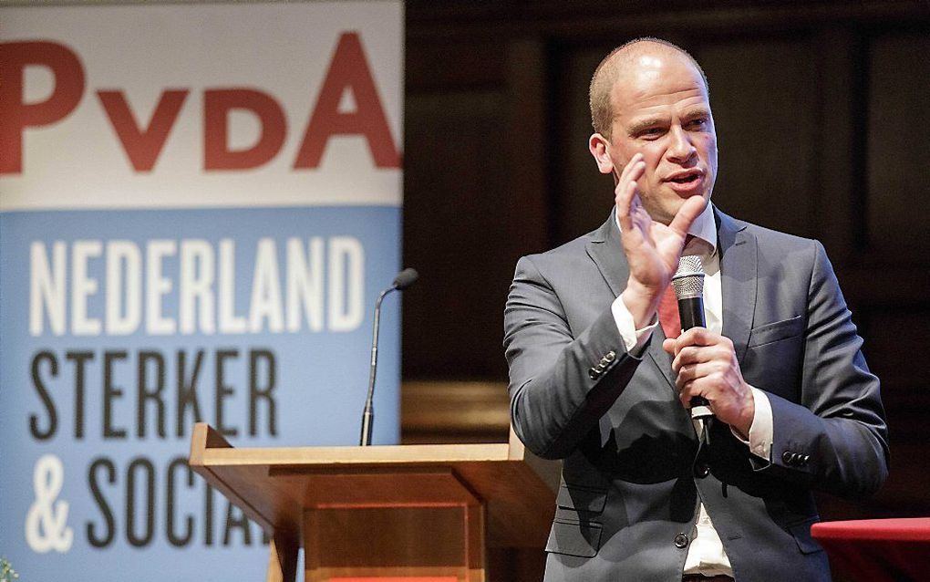 PvdA-leider Samsom, beeld EPA