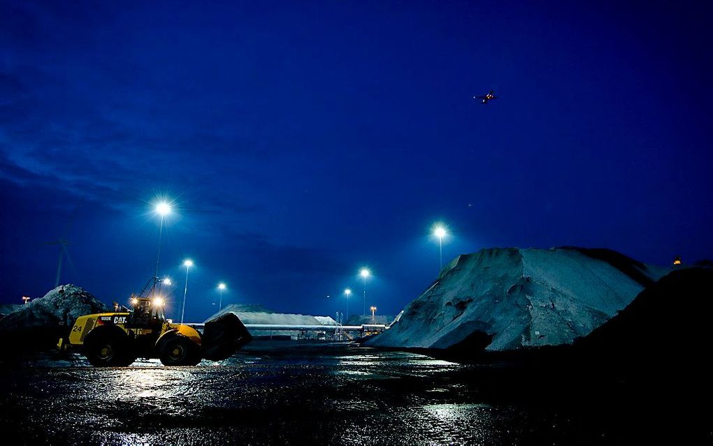 Terminal in de haven van Amsterdam. Foto ANP