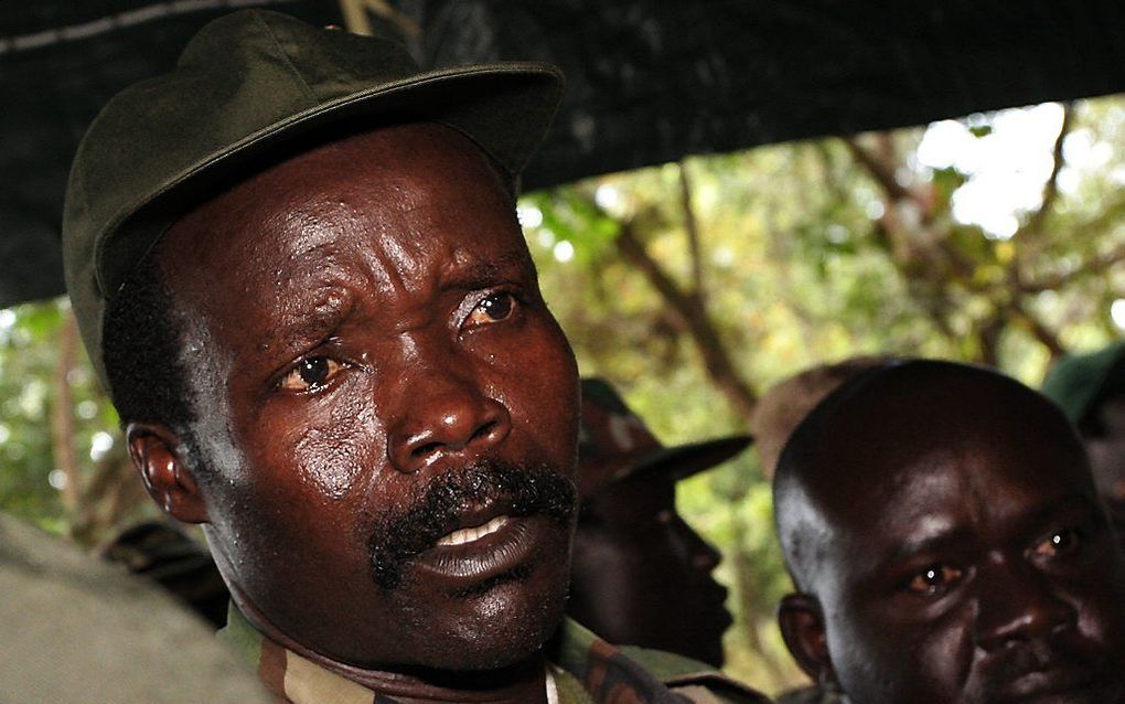 Archieffoto van Joseph Kony uit 2006. Foto AFP