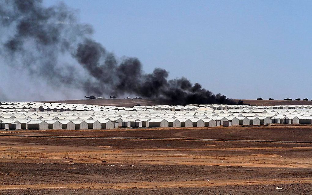 Syrische vluchtelingen in Libanon blijven vaak verstoken van medische hulp. Dat blijkt uit een woensdag gepubliceerd onderzoek van Amnesty International. beeld EPA