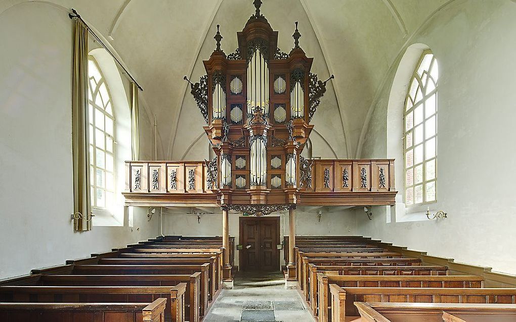 Het orgel in Uithuizen. Beeld Omke Oudeman