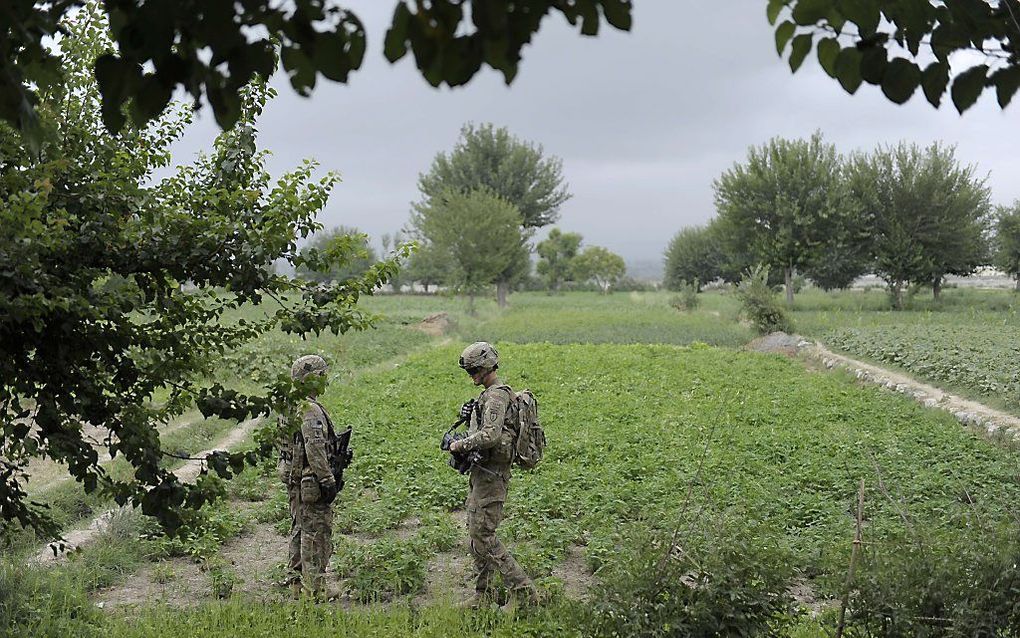 Amerikaanse militairen in Afghanistan. Foto AFP