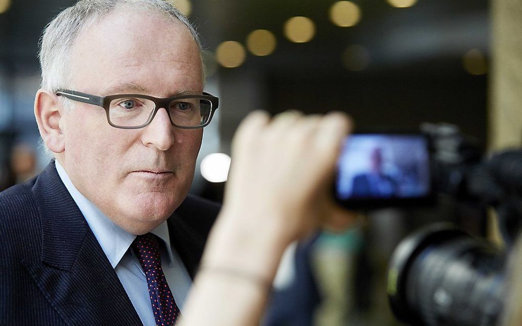 Timmermans. Foto ANP