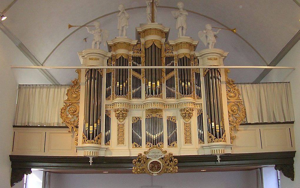 Het orgel in de Dorpskerk van IJsselmuiden. Beeld orgelcommissie