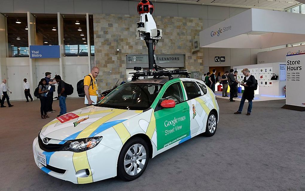 Camerawagen van Google Street View. beeld EPA