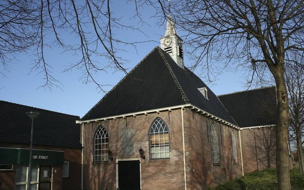 De hervormde kerk in Stellendam. beeld Straatkaart