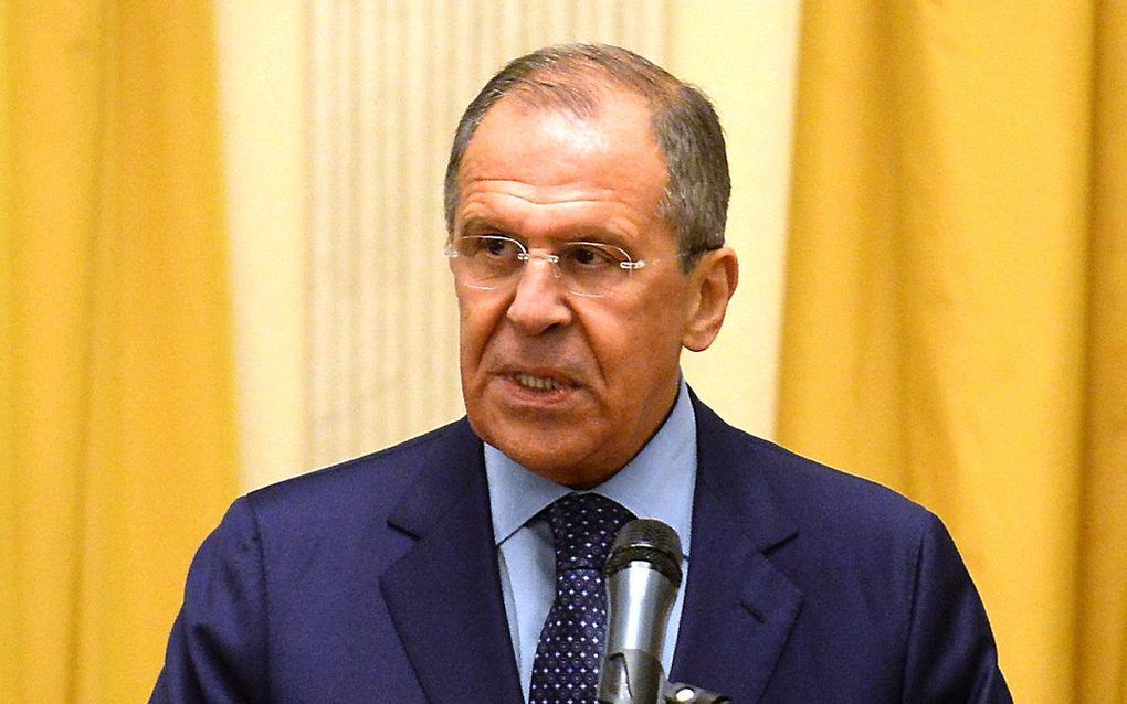 Sergej Lavrov. beeld AFP