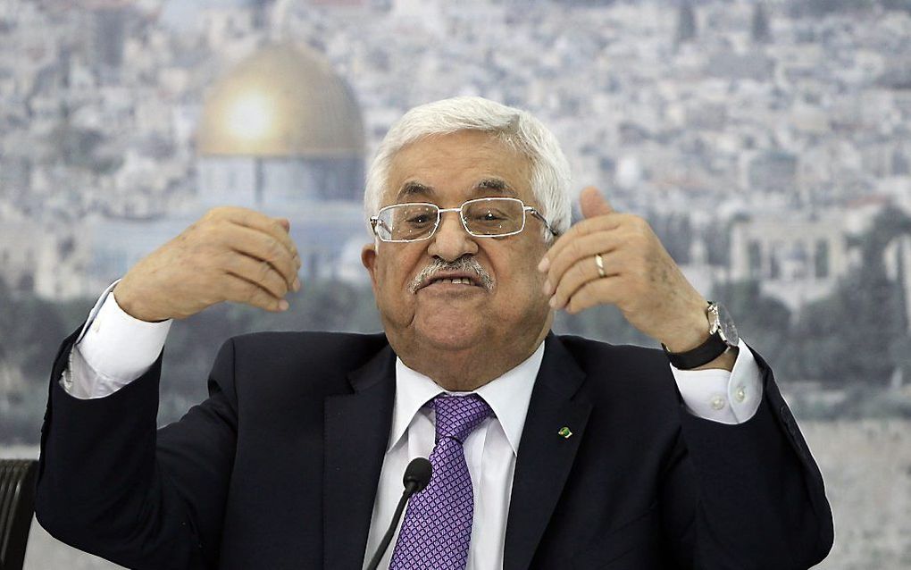 Mahmud Abbas. beeld AFP