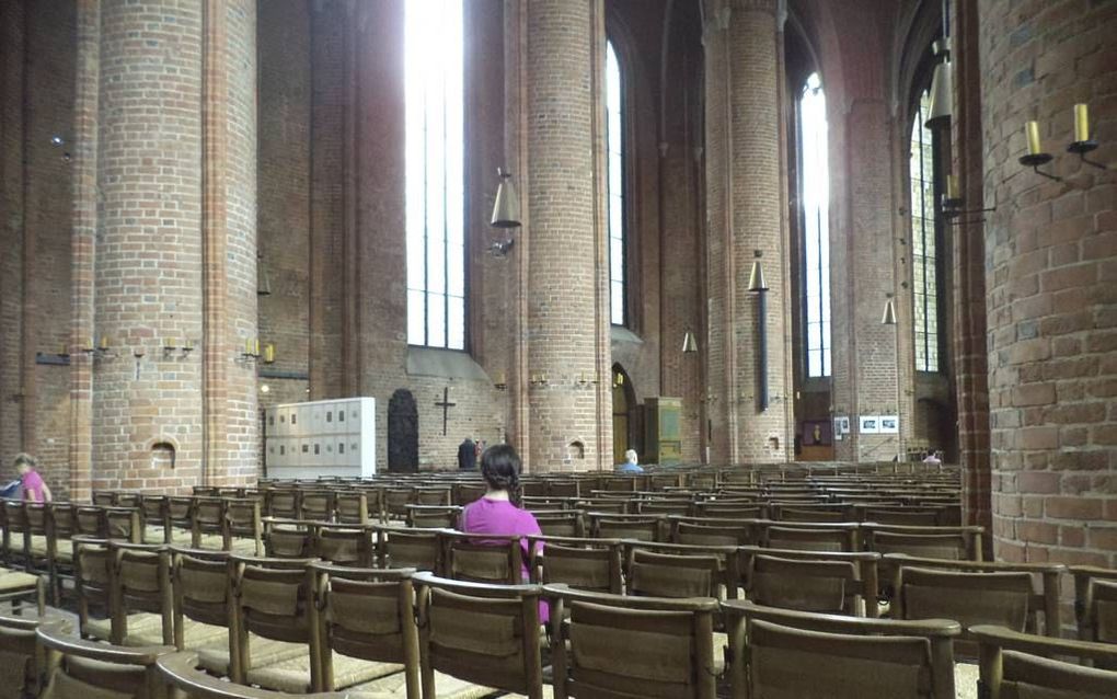 Interieur van de Marktkirche in Hannover. Beeld RD