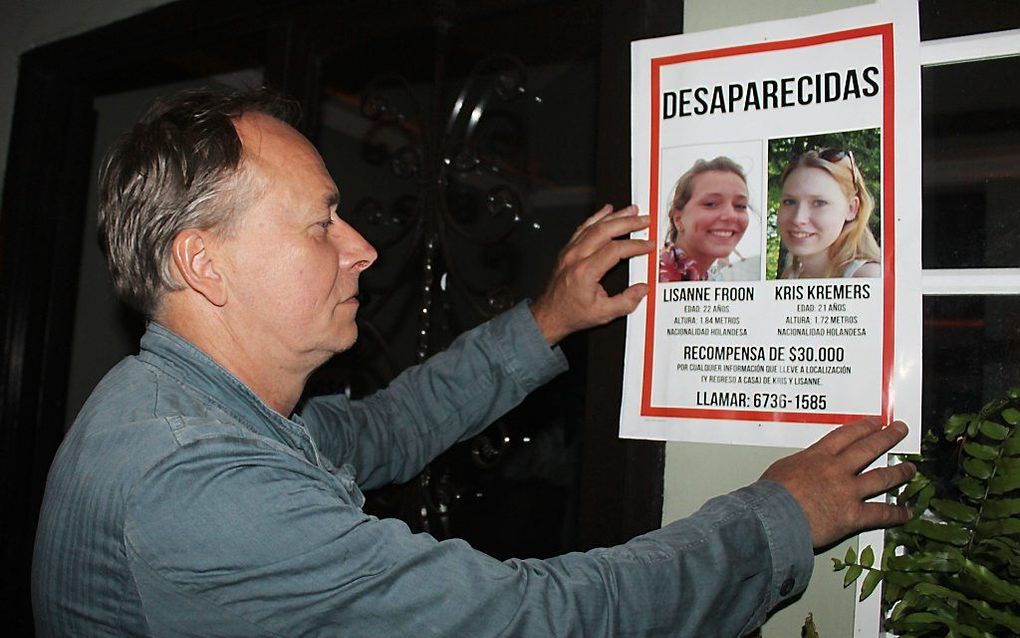 Kris Kremers en Lisanne Froon zijn sinds 1 april vermist in Panama. beeld EPA