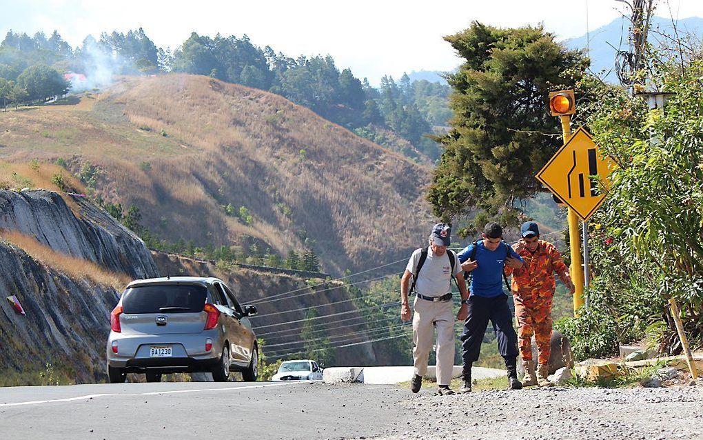 Het is zeker dat de in Panama vermiste Kris Kremers en Lisanne Froon op de wandelroute El Pianista waren.  beeld EPA