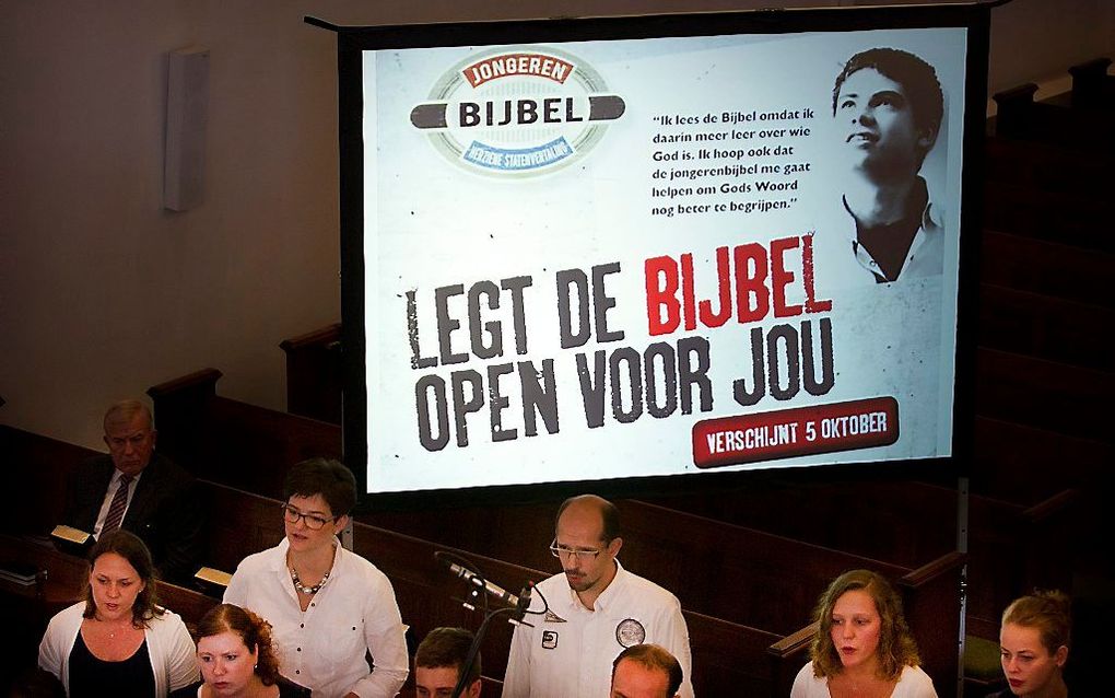 Presentatie van de HSV Jongerenbijbel, vorig jaar. Foto RD, Henk Visscher