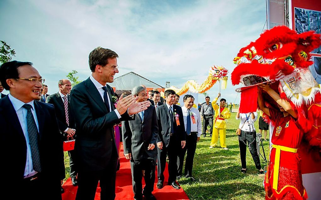 Premier Mark Rutte op bezoek in Vietnam. beeld ANP