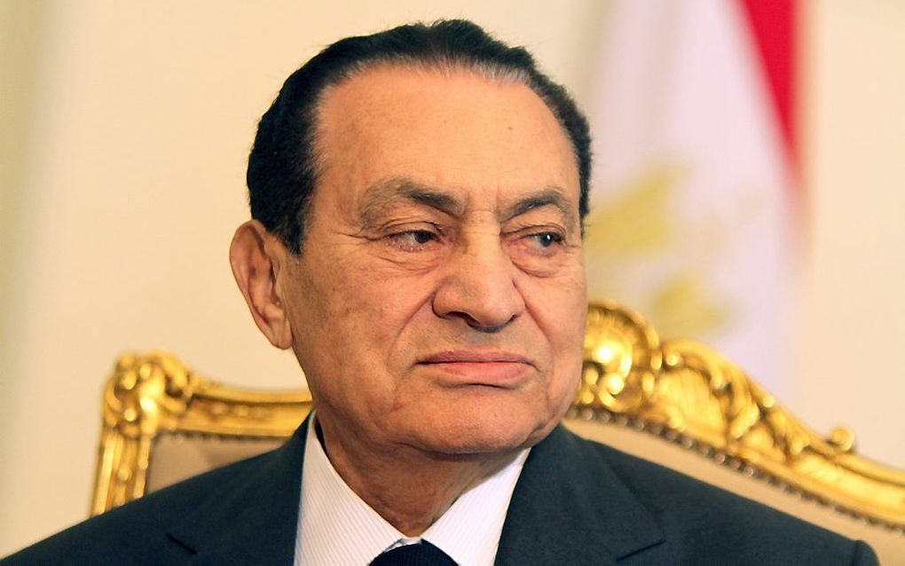 Hosni Mubarak. beeld AFP