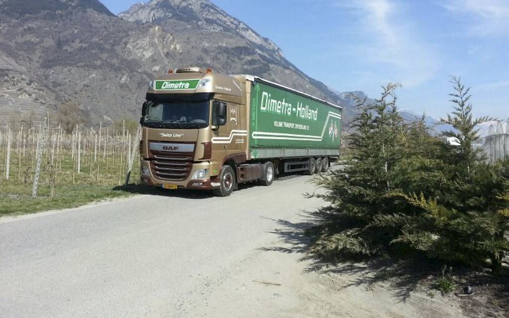 Een auto van Dimetra Holland. beeld Dimetra Holland