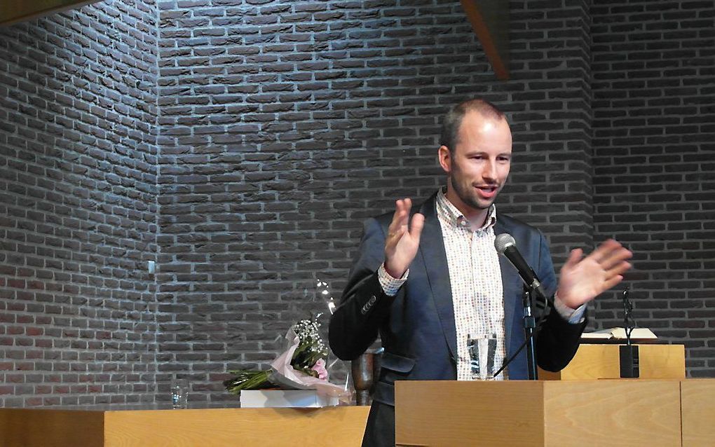 Martijn Vellekoop, winnaar van de Helixprijs 2014, is binnen de Protestantse Kerk in Nederland betrokken bij het opzetten van pioniersplekken. beeld RD