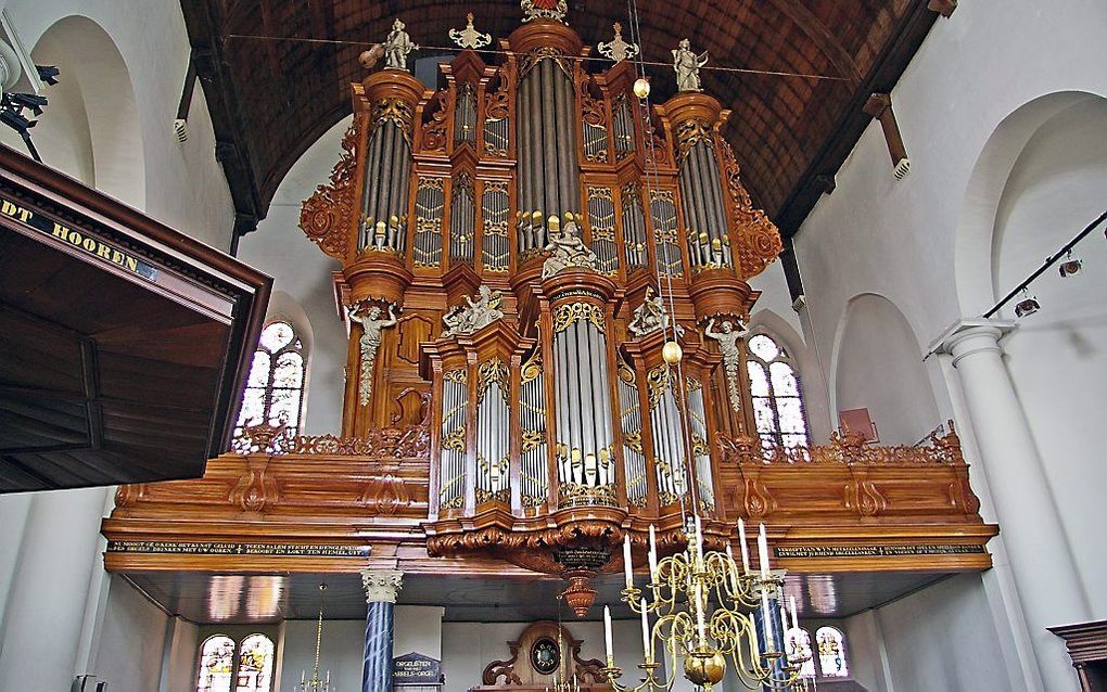 Het orgel in Maassluis. Beeld RD