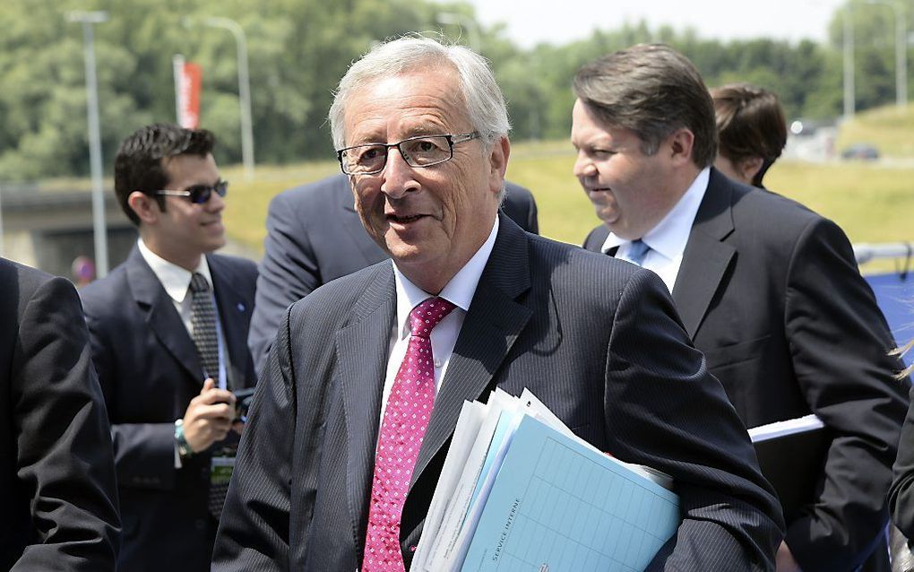 Juncker. beeld AFP