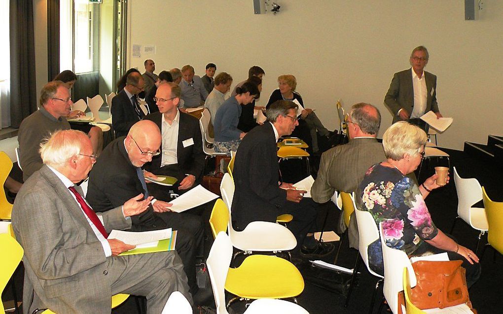 Comeniusconferentie in de PThU-zaal van de VU. beeld RD