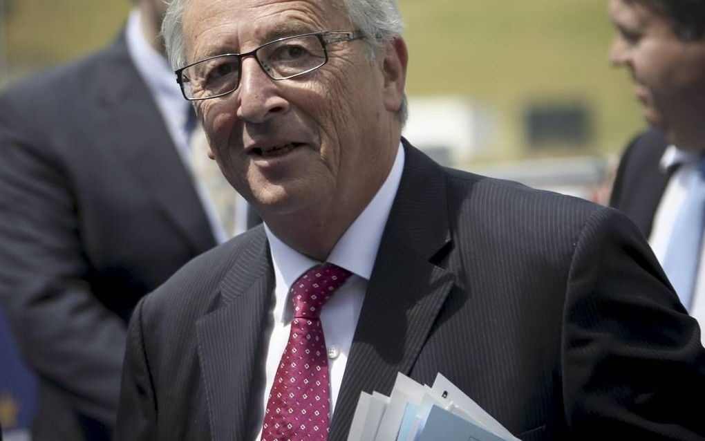 Juncker. beeld EPA