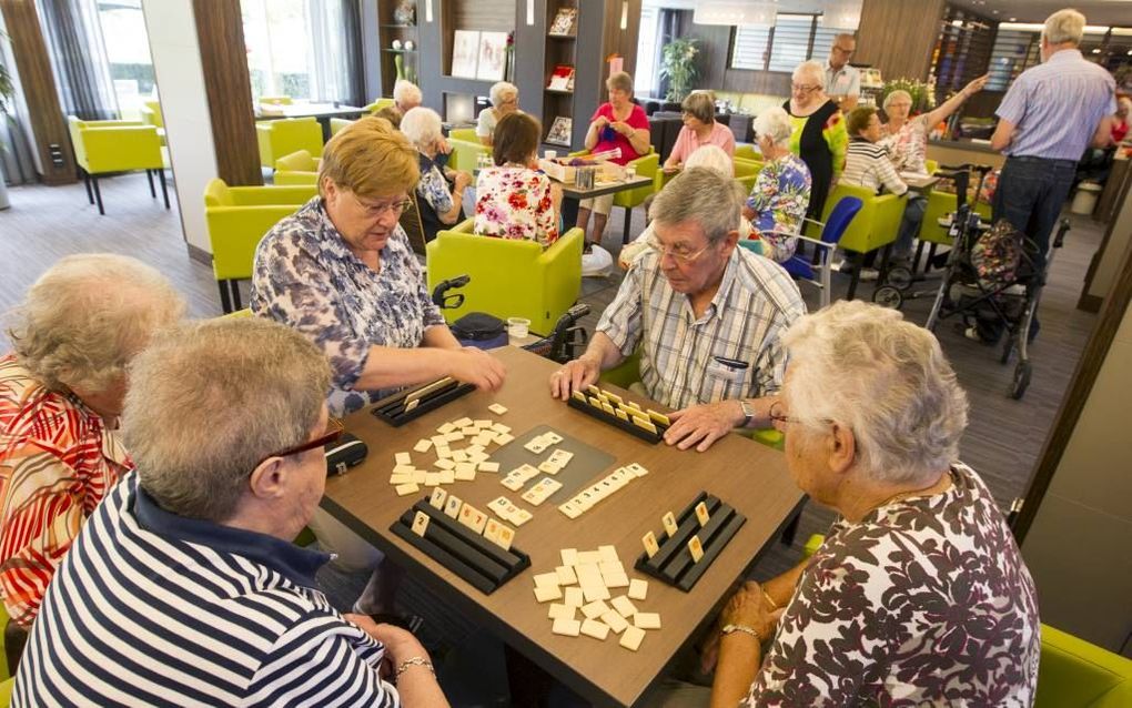 Vakantieweek voor ouderen in ”De Werelt" in Lunteren. Foto RD, Anton Dommerholt