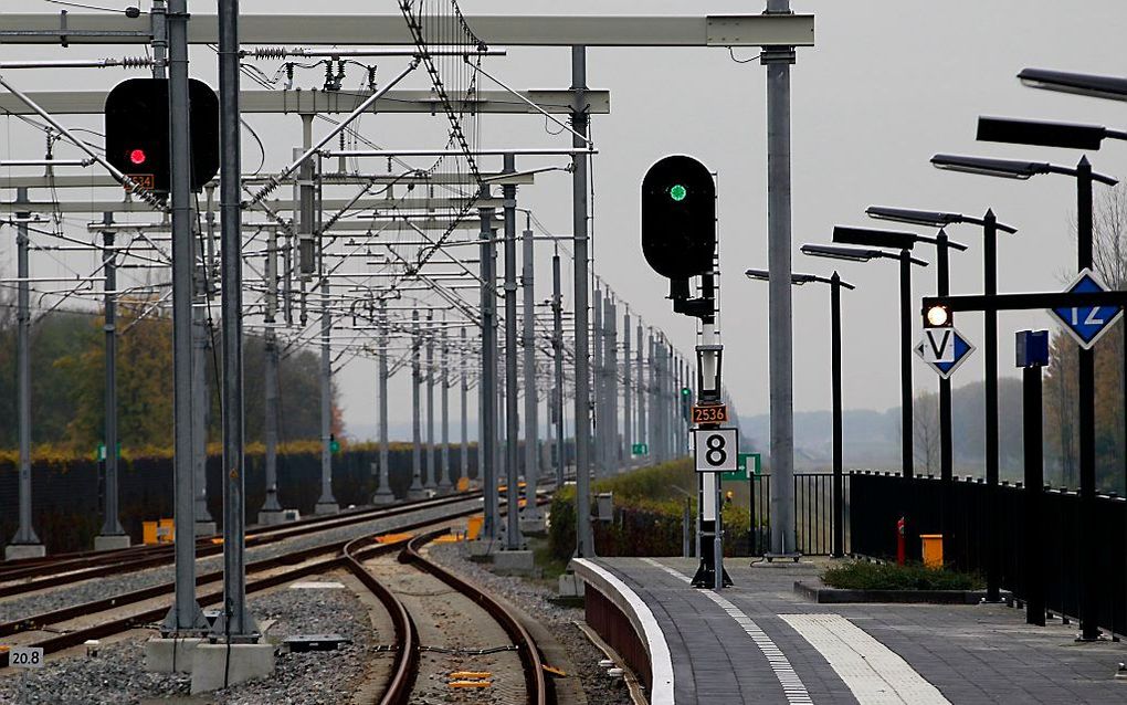 Hanzelijn bij Dronten. Beeld ANP