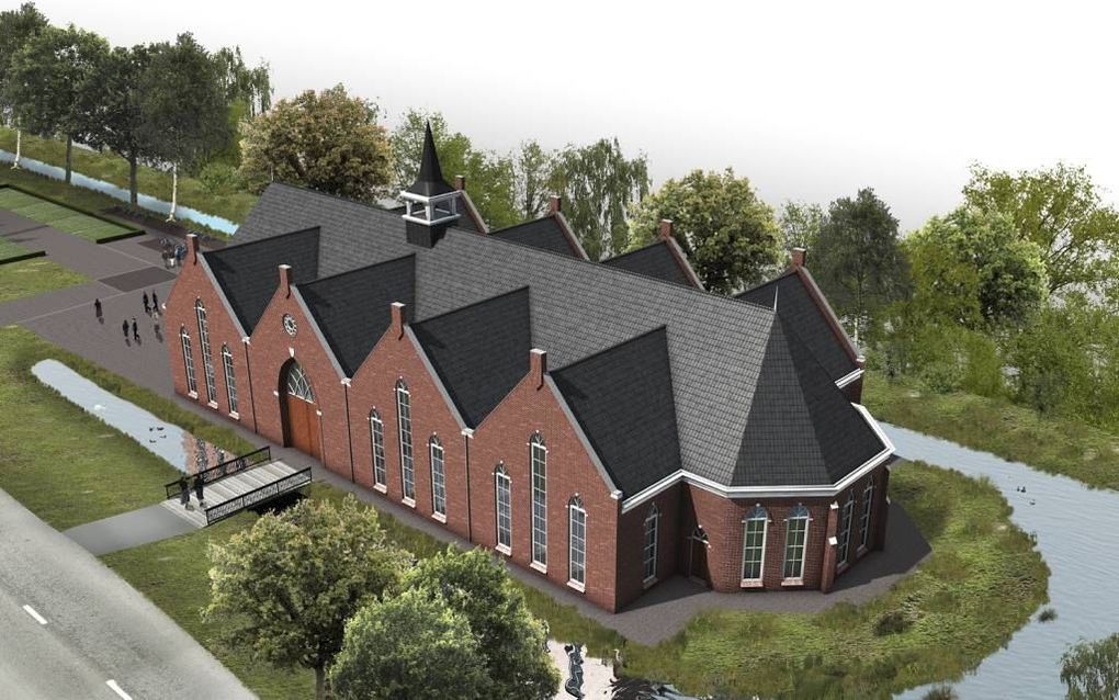 OUDERKERK AAN DEN IJSSEL. De hersteld hervormde gemeente in Ouderkerk aan den IJssel probeert al jaren toestemming te krijgen van de gemeenteraad voor een nieuw kerkgebouw. Opnieuw liggen plannen voor de Abelenlaan op tafel. De politiek is nog altijd verd