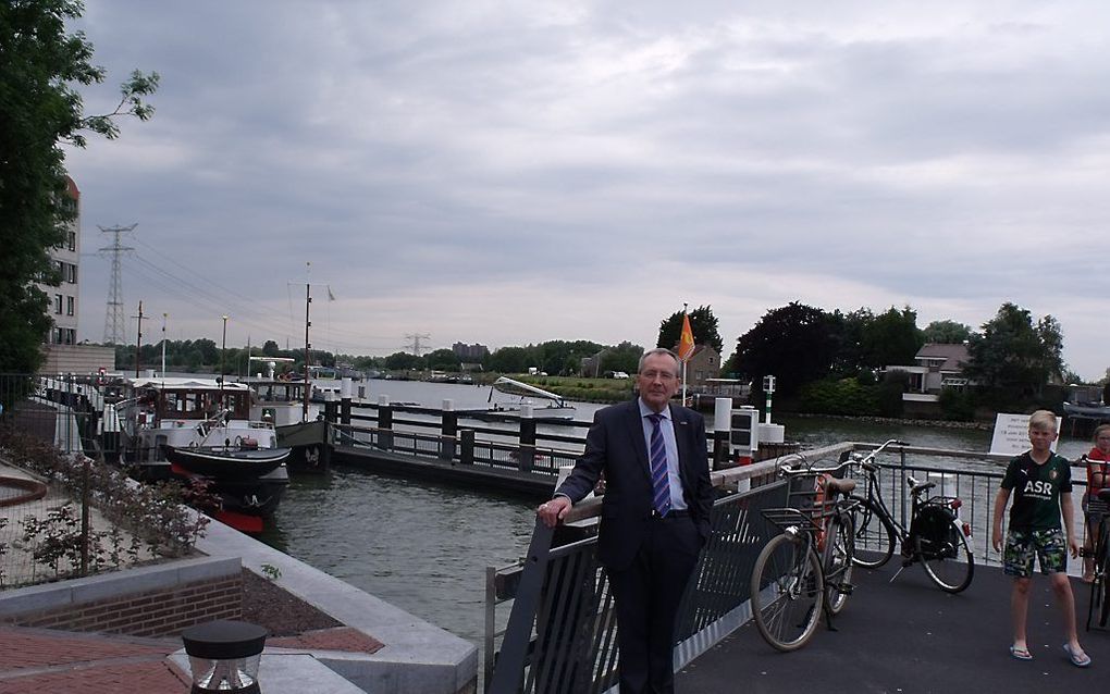 Burgemeester De Prieëlle van Ouderkerk aan den IJssel. beeld Dick den Braber