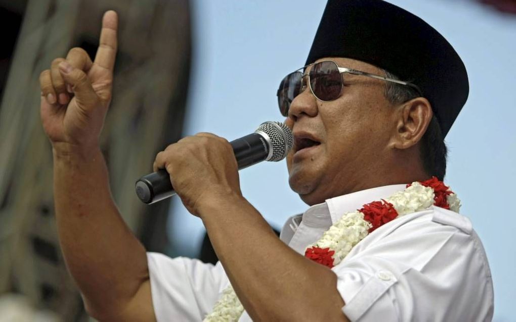 Prabowo Subianto. beeld EPA