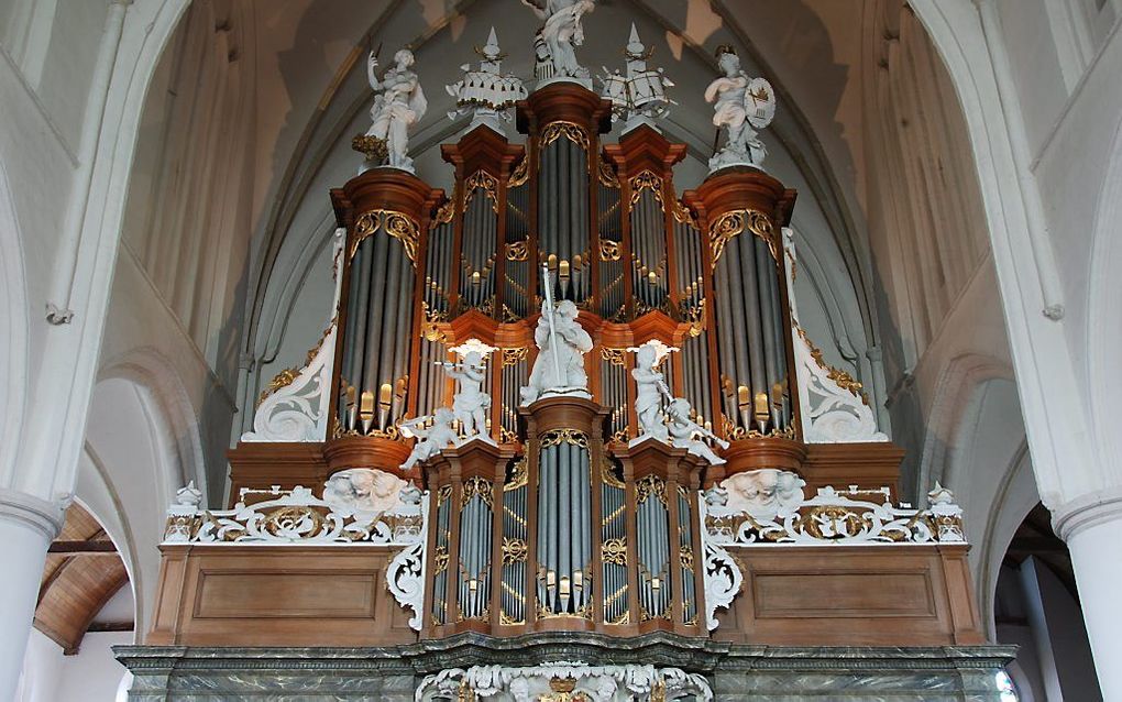 Het orgel in Bolsward. Beeld RD