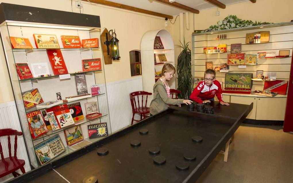 Het Oude Ambachten & Speelgoed-Museum in Terschuur bij Barneveld geeft deze zomer een overzicht van een eeuw gezelschapsspellen in Nederland. beeld RD, Anton Dommerholt