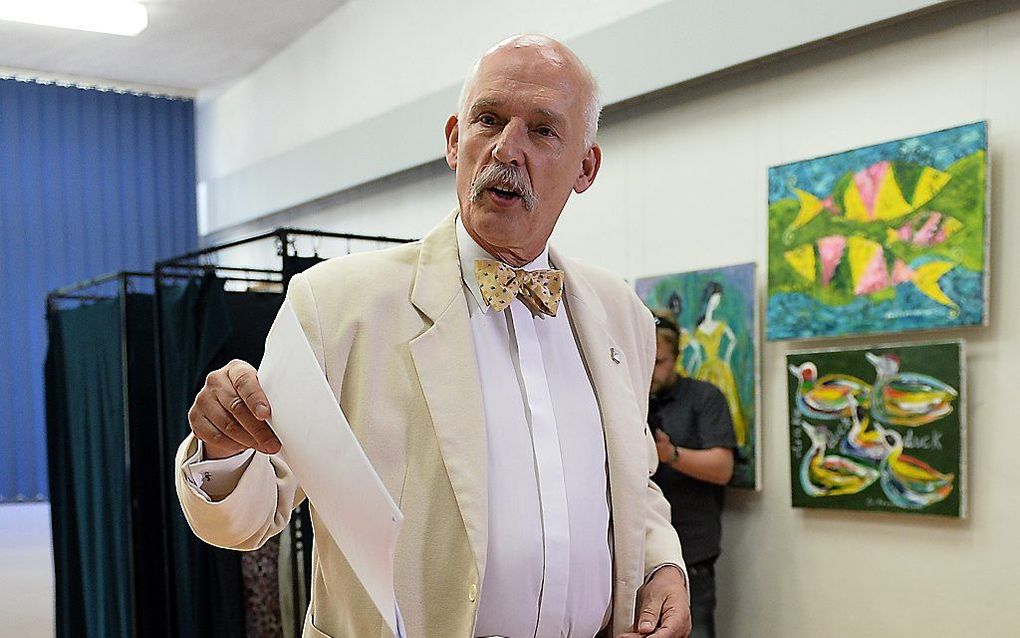 Korwin-Mikke. beeld AFP