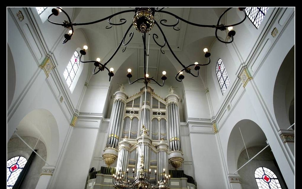 Het Bätz/Witteorgel van de Grote Kerk in Gorinchem. Beeld RD, Henk Visscher