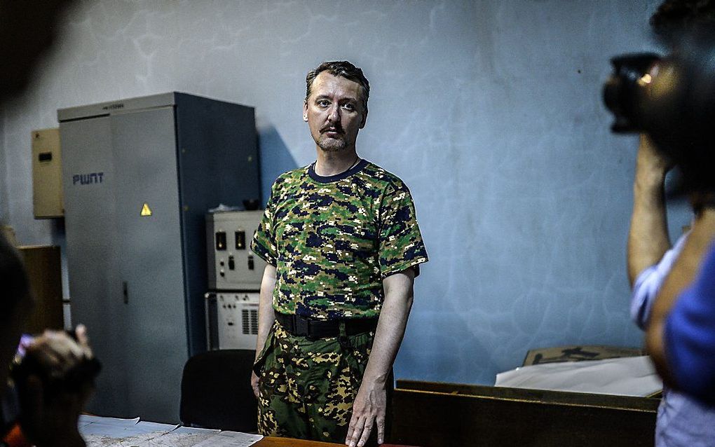 Rebellencommandant Igor Strelkov. beeld AFP