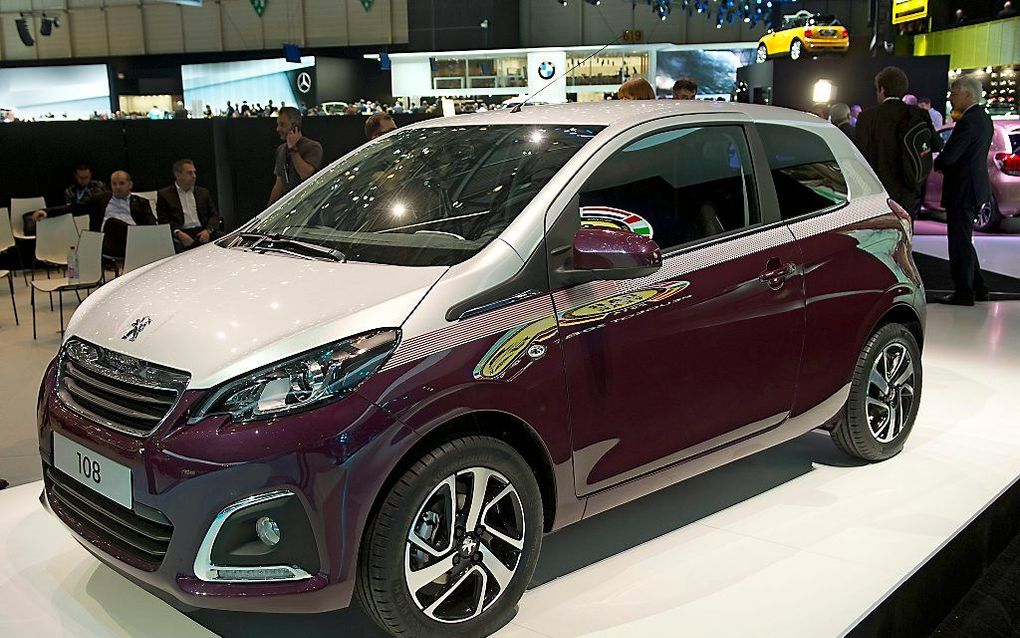 Peugeot 108. beeld EPA