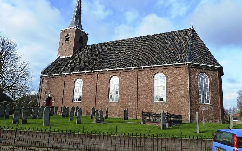 De hervormde kerk te Burum. Beeld Wikimedia