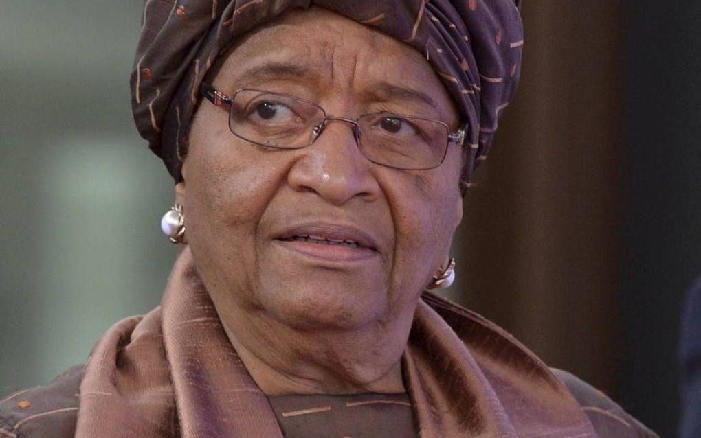 Johnson Sirleaf. beeld EPA