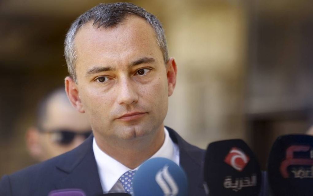 Mladenov. beeld AFP