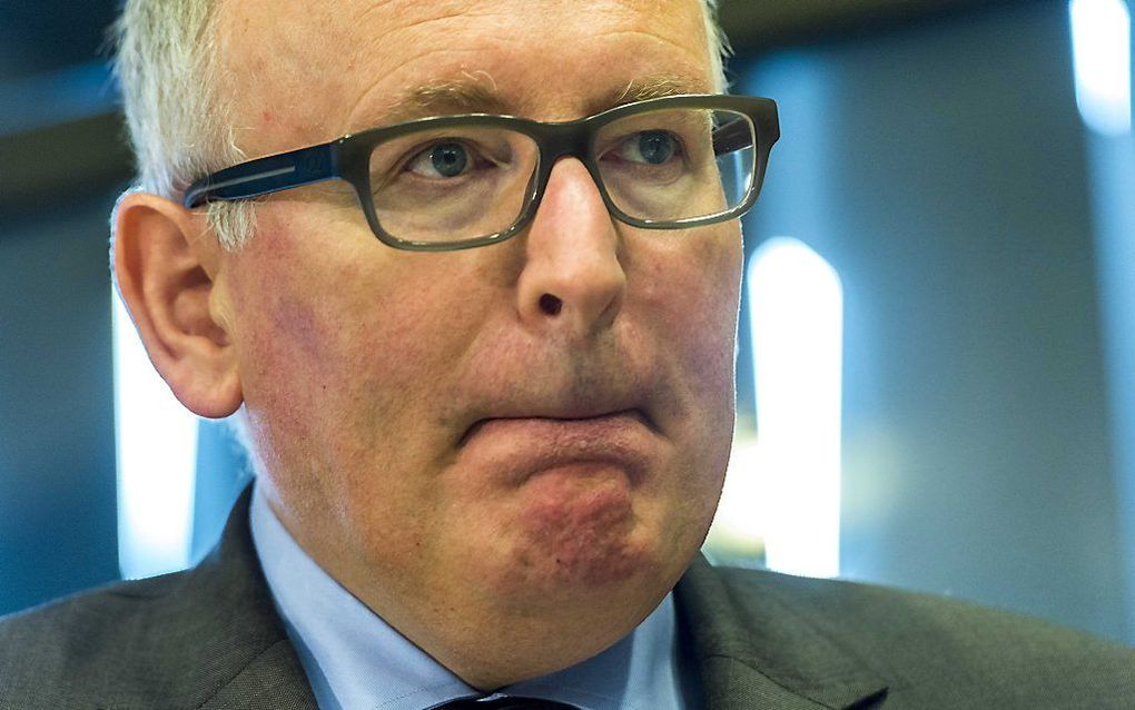 Timmermans. Foto EPA