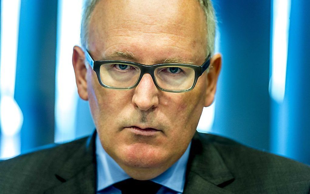 Minister Timmermans. beeld ANP