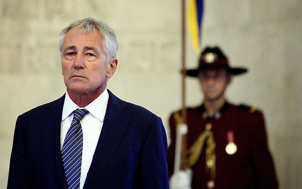 Chuck Hagel. beeld EPA