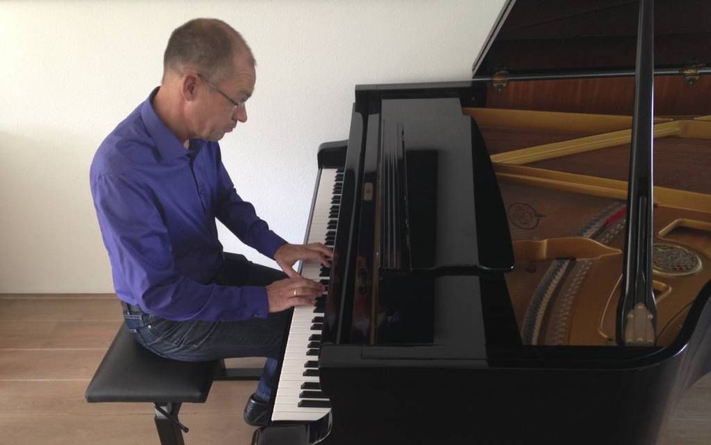 Jan Marten de Vries is de eerste masterstudent kerkmuziek piano aan het Utrechts conservatorium. Beeld Jan Marten de Vries