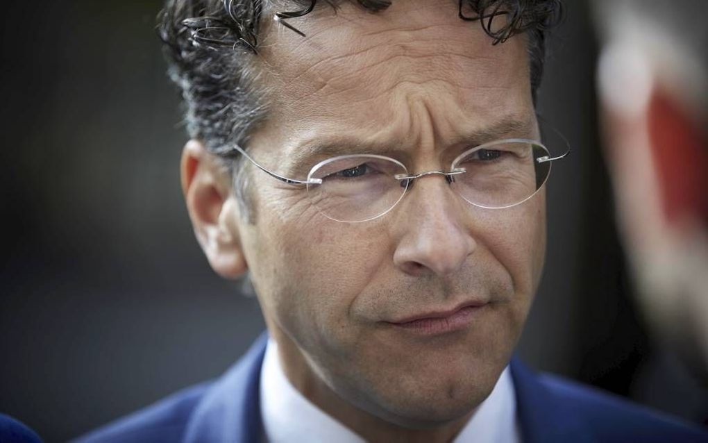 Minister Dijsselbloem. beeld ANP