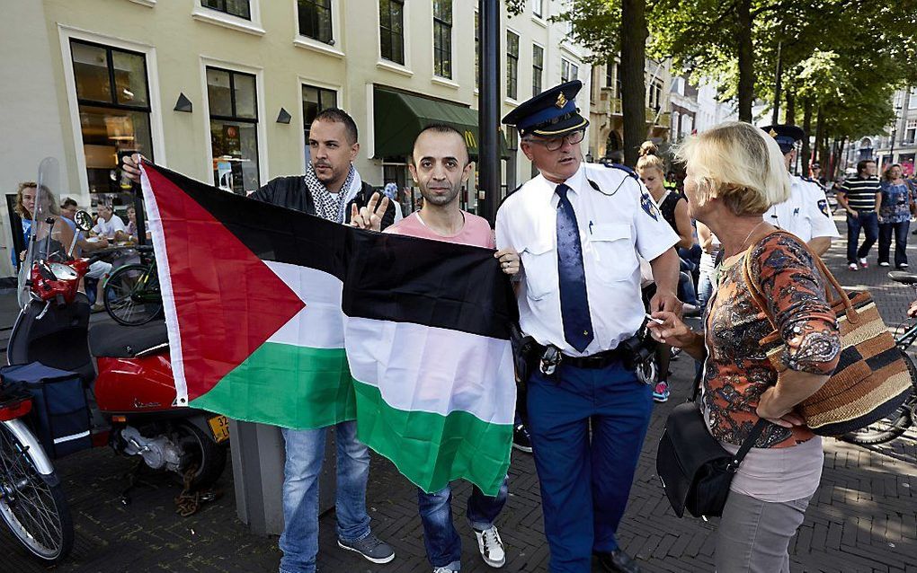 Protestmars tegen Israël. beeld ANP