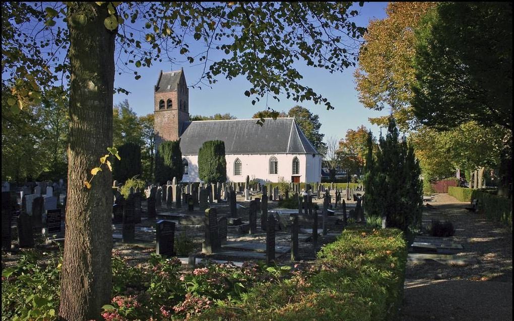 De Dorpskerk Huizum in Leeuwarden. Beeld Marchje Andringa